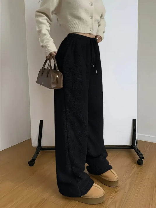 Cozy Fleece-Lined Trousers