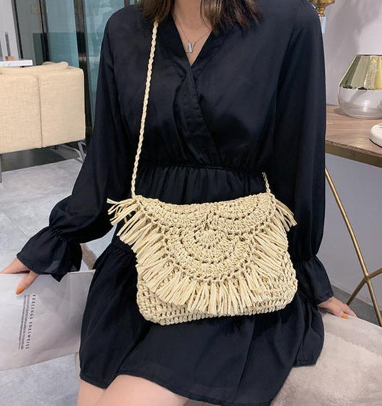 Madeleine Crocheted Flap Bag™