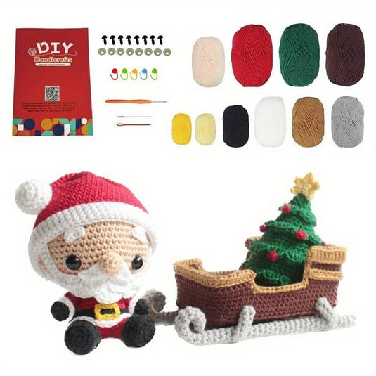 Holiday Crochet Starter Kit - Beginners Friendly