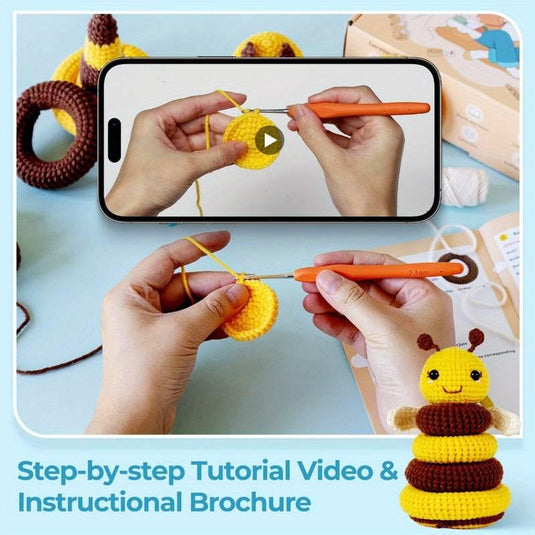 Bumblebee Stacker Crochet Kit