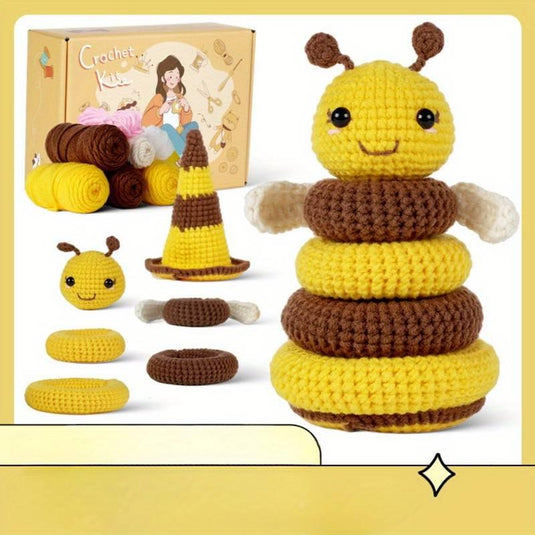 Bumblebee Stacker Crochet Kit