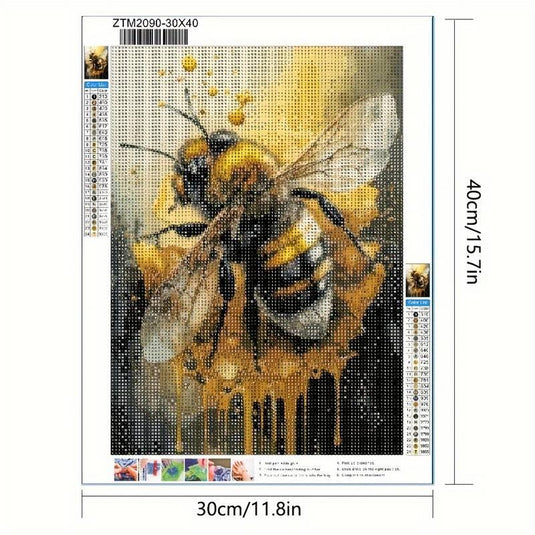 Honey Bee 5D Diamond Painting Kit