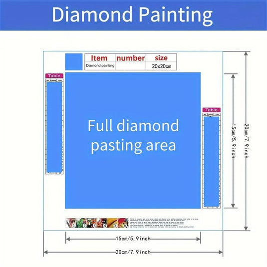 Neon Cat Diamond Painting Kit