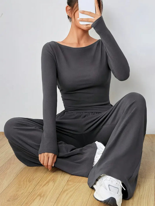 Long Sleeve Lounge Set