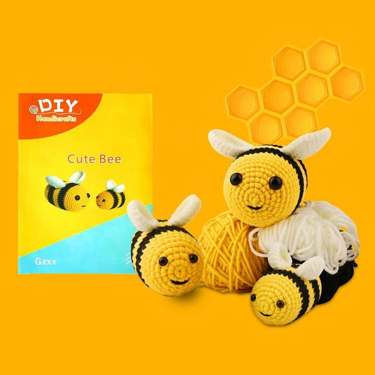 Busy Bee Amigurumi Kit - Perfect for Beginners