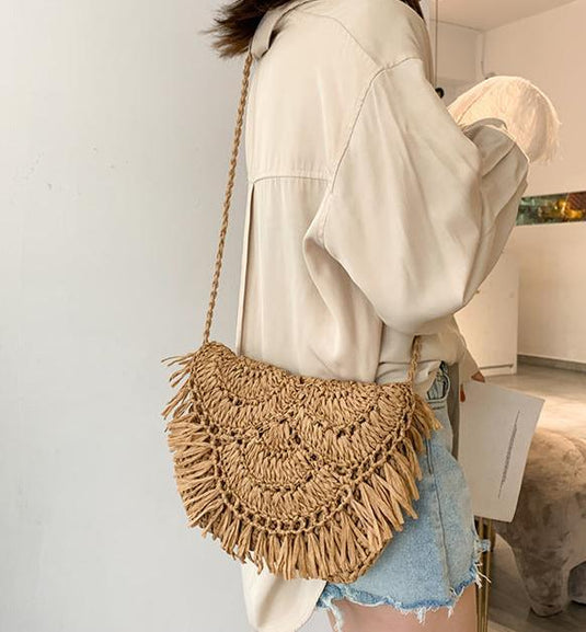 Madeleine Crocheted Flap Bag™