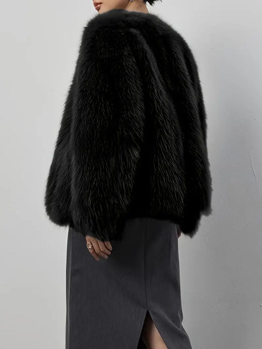 Soft Faux Fur Coat