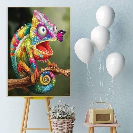 Chameleon 5D Diamond Painting Kit