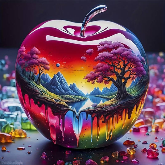 Surreal Apple 5D Diamond Painting