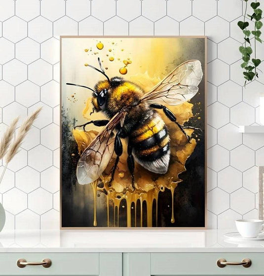 Honey Bee 5D Diamond Painting Kit