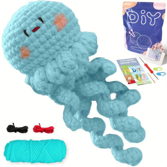 Jellyfish Crochet Kit - Beginner Friendly