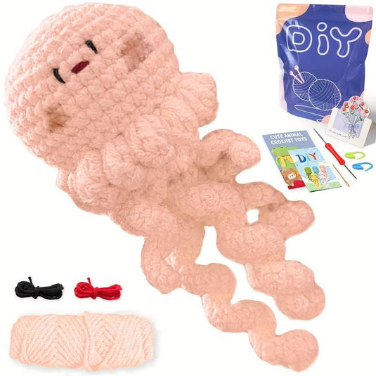 Jellyfish Crochet Kit - Beginner Friendly