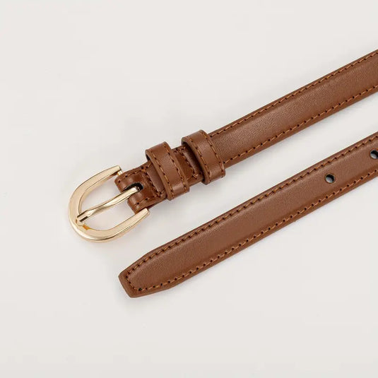 Half Oval Buckle Belt