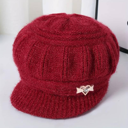 Cozy Knit Cadet Hat