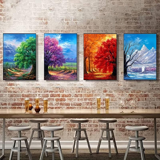 4 Seasons Diamond Painting Set