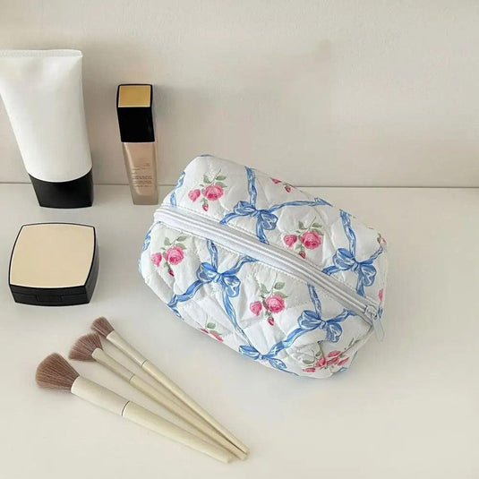 Skylar Quilted Cosmetic Pouch™