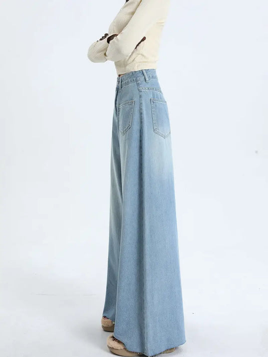 High Waist Wide Leg Jeans