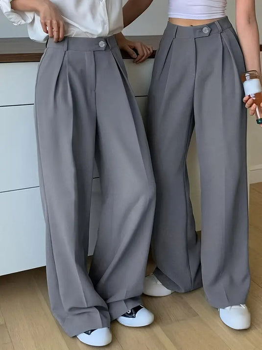 Classic Pleated Trousers