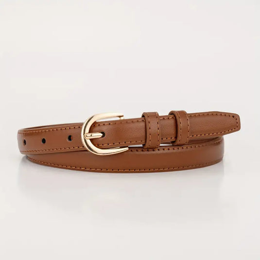 Half Oval Buckle Belt