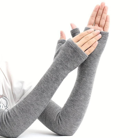 Thumb-Hole Warm Sleeves