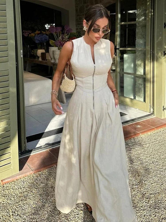 A-Line Maxi Dress