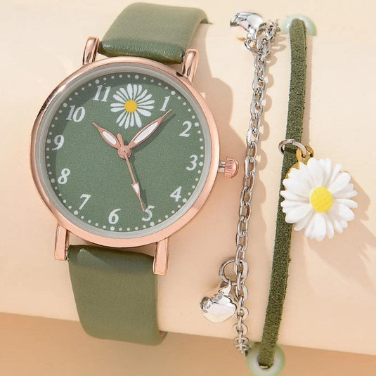 Remi Daisy Charm Watch Set™