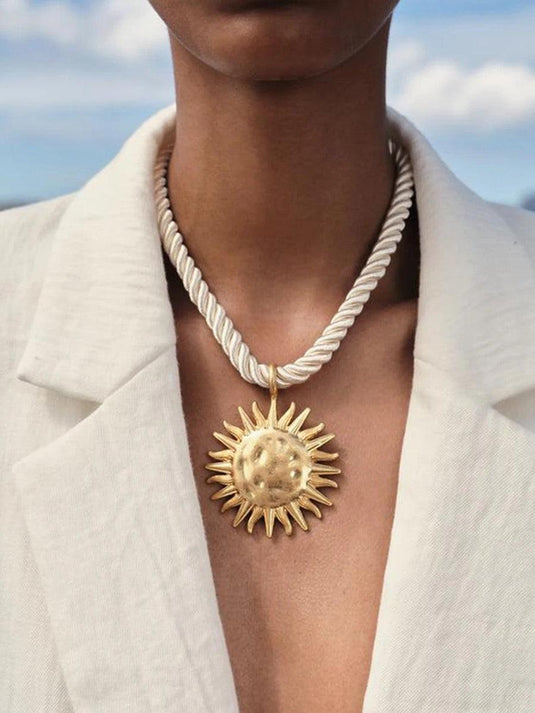 Delia Sun Pendant Necklace™