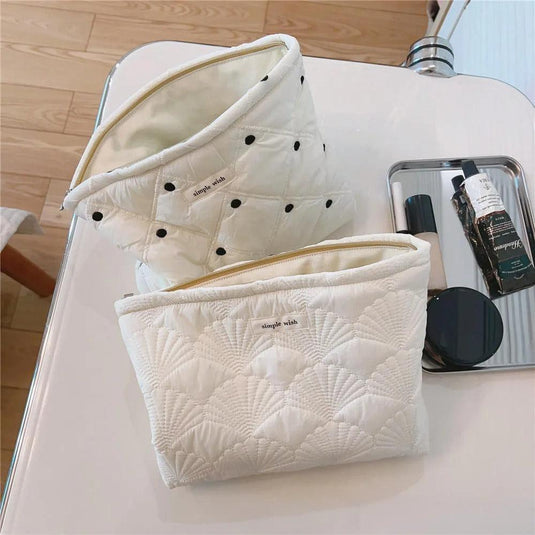 Macey Quilted Cosmetic Pouch™