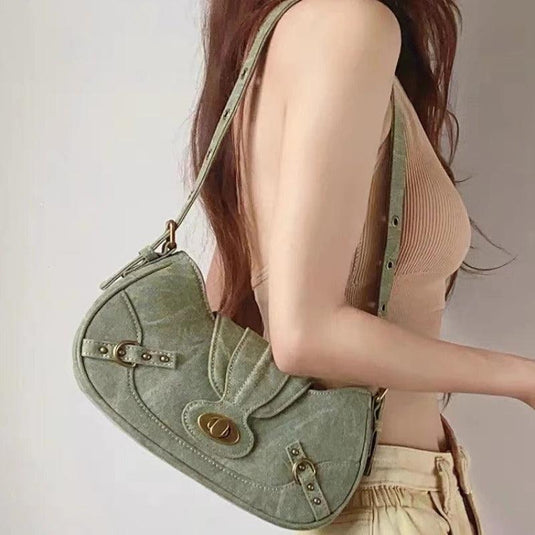 Eleanor Suede Shoulder Bag™