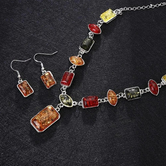 Laurel Multicolor Gemstone Jewelry Set™