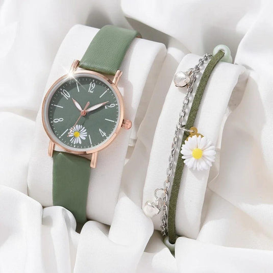 Remi Daisy Charm Watch Set™