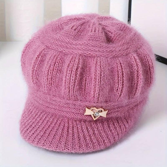 Cozy Knit Cadet Hat