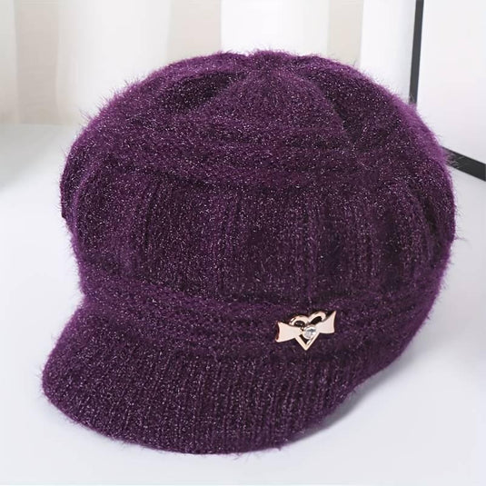 Cozy Knit Cadet Hat